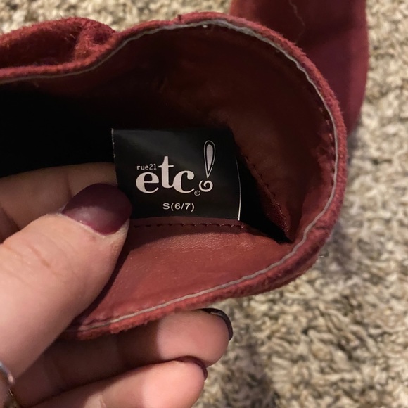 Wedge booties! - Picture 3 of 3